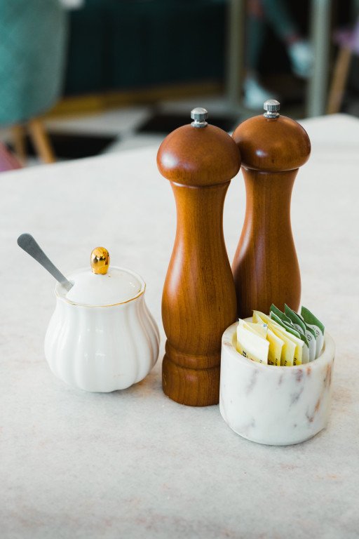 Precious Moments salt and pepper shakers